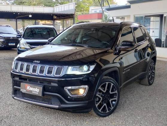 JEEP COMPASS 2.0 16V FLEX LIMITED AUTOMÁTICO JEEP COMPASS 2.0 16V FLEX LIMITED AUTOMÁTICO